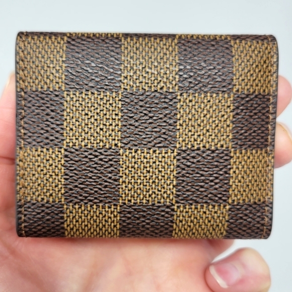 Louis Vuitton Damier Cufflink Case NWOT with COA, Dustbag & Box - Picture 4 of 15